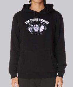 The Three Stooges Vintage Movie Hoodie 4