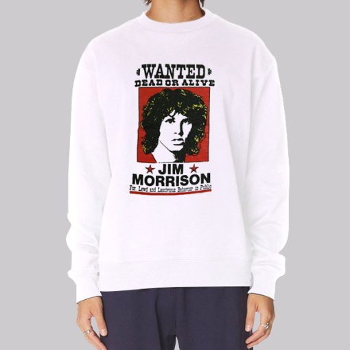 The Wanted Legend Jim Morrison Hoodie