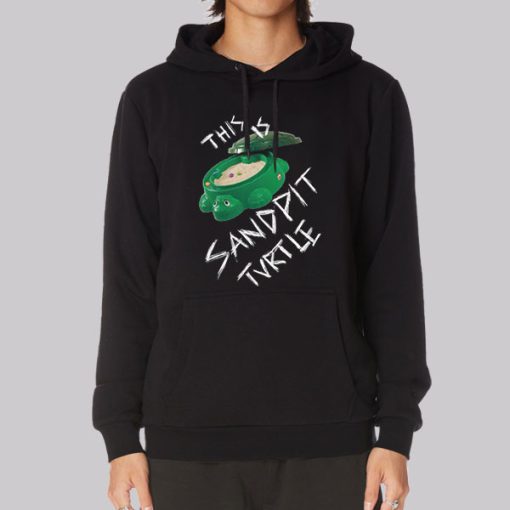 This Is Sandpit Turtle Funny Meme Hoodie