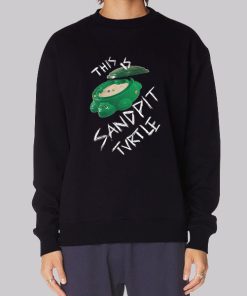 This Is Sandpit Turtle Funny Meme Hoodie