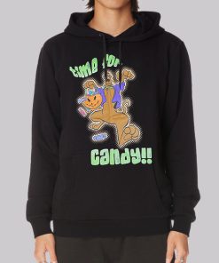 Time for Candy Scooby Doo Halloween Hoodie