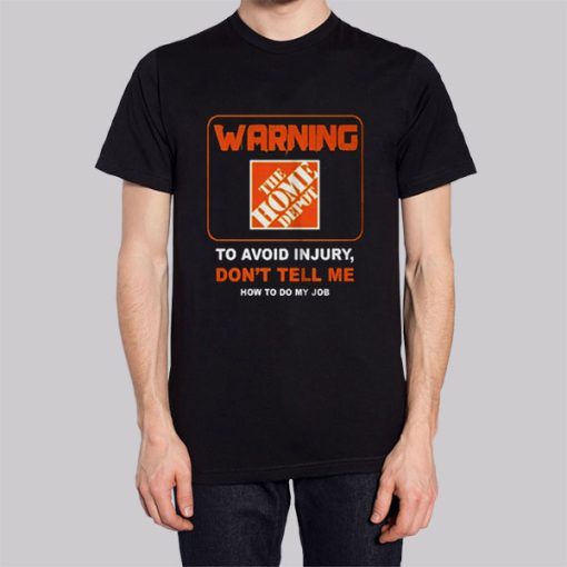 To Avoid Injury Home Depot Hoodie