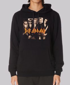 Tour 1992 Def Leppard Vintage Hoodie Tour 1992 Def Leppard Vintage Hoodie