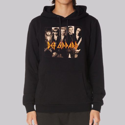 Tour 1992 Def Leppard Vintage Hoodie