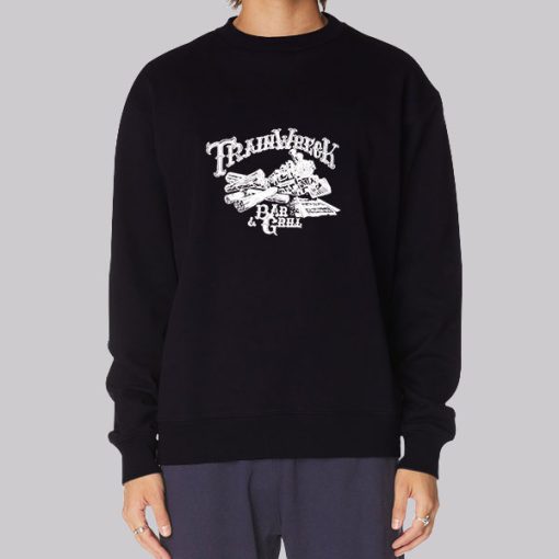 Trainwrecks Merch Bab Grill Hoodie