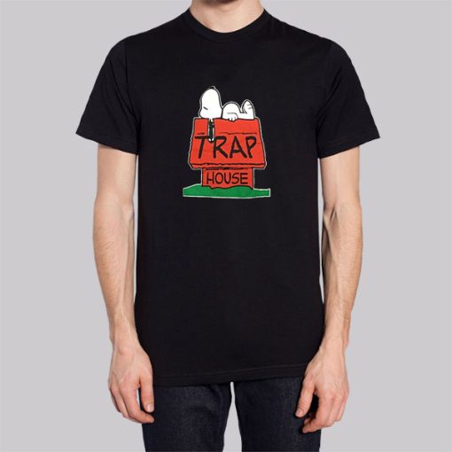 Trap House Logo Snoopy Parody Hoodie