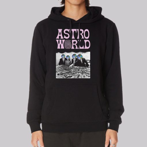 Travis Scott Astroworld Smiley Face Hoodie