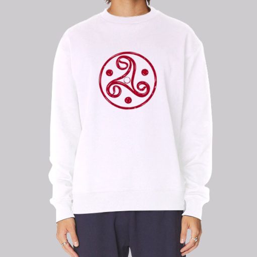 Triskelion Bdsm Red Triskele Hoodie