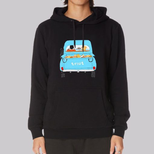 Trout and Coffee Merch Hoodie