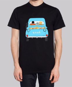 Trout and Coffee Merch Hoodie 3