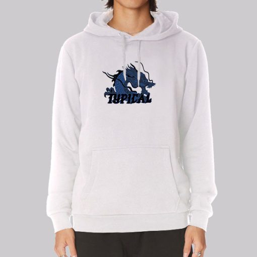 Typical Gamer Merch Funny Dragon Hoodie