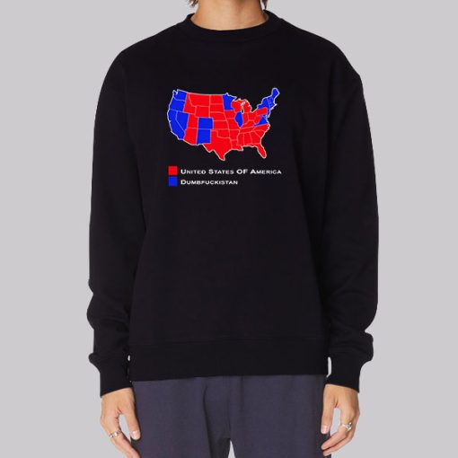 United States 2016 Election Map Hoodie