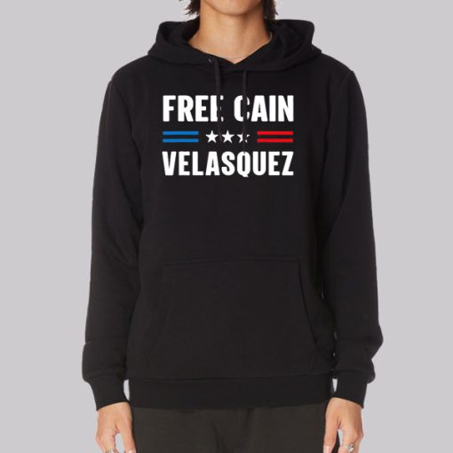 Us Flag Free Cain Velasquez Hoodie