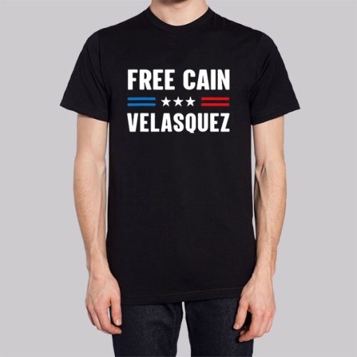 Us Flag Free Cain Velasquez Hoodie