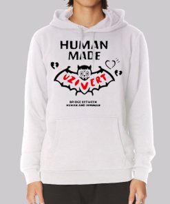 Uzivert Bridge Between Human Made Uzi Hoodie Uzivert Bridge Between Human Made Uzi Hoodie