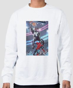 Venom Dunking on Spider Man Poster Hoodie