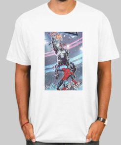 Venom Dunking on Spider Man Poster Hoodie 2 Venom Dunking on Spider Man Poster Hoodie 3