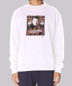 Vintage 007 Tomorrow James Bond Hoodie