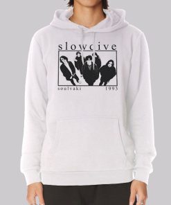 Vintage 1993 Soulvaki Slowdive Hoodie Vintage 1993 Soulvaki Slowdive Hoodie