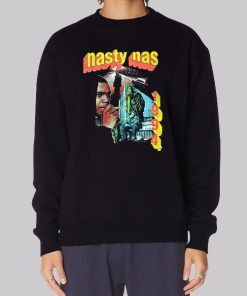 Vintage 1994 Rapper Nasty Nas Hoodie