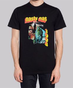 Vintage 1994 Rapper Nasty Nas Hoodie 3