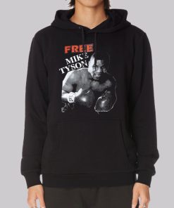 Vintage 1995s Free Mike Tyson Hoodie