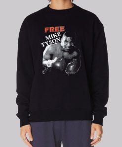Vintage 1995s Free Mike Tyson Hoodie