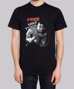 Vintage 1995s Free Mike Tyson Hoodie 3