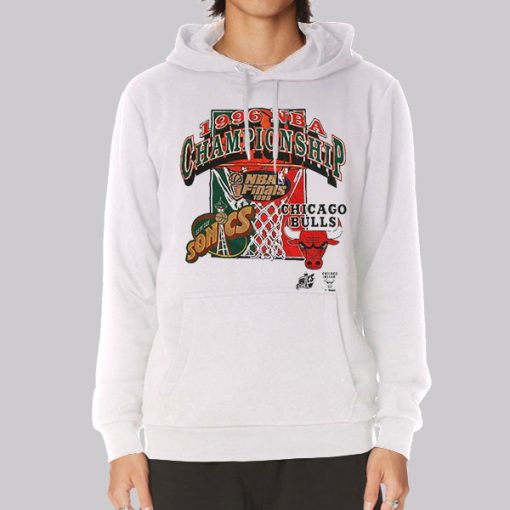 Vintage 1996 Championship Chicago Bulls Hoodie