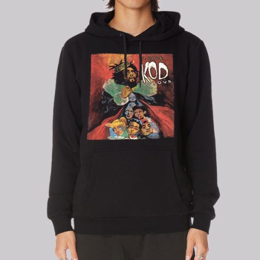 Vintage 2018 KOD J Cole Tour Hoodie