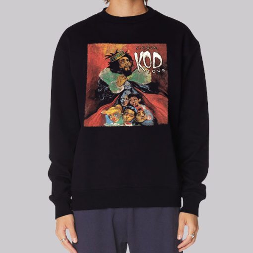 Vintage 2018 KOD J Cole Tour Hoodie