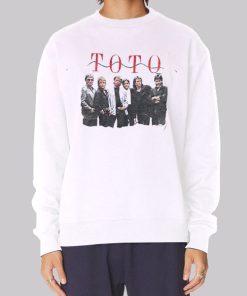 Vintage 80s Raglan Band Toto Hoodie