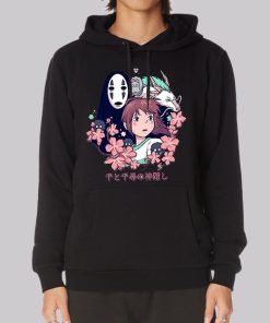 Vintage 90s Anime Spirited Away Hoodie Vintage 90s Anime Spirited Away Hoodie