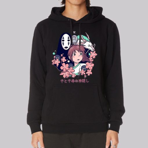 Vintage 90s Anime Spirited Away Hoodie