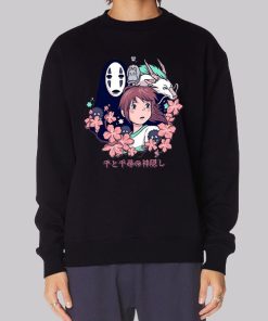 Vintage 90s Anime Spirited Away Hoodie