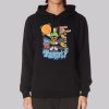 Vintage 90s Basketball Marvin the Martian Hoodie