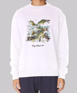 Vintage 90s Bass Fishing Hoodie