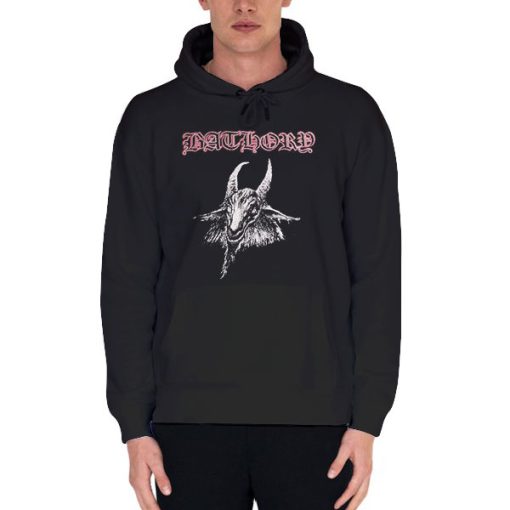 Vintage 90s Bathory Goat Hoodie