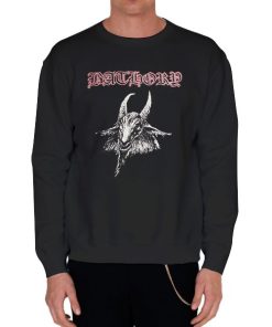 Vintage 90s Bathory Goat Hoodie