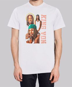 Vintage 90s Bootleg King Von Hoodie 2 Vintage 90s Bootleg King Von Hoodie 3