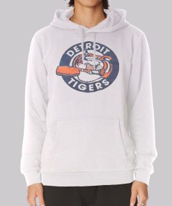 Vintage 90s Detroit Tigers Hoodie Vintage 90s Detroit Tigers Hoodie