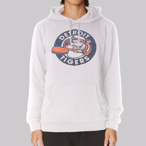 Vintage 90s Detroit Tigers Hoodie