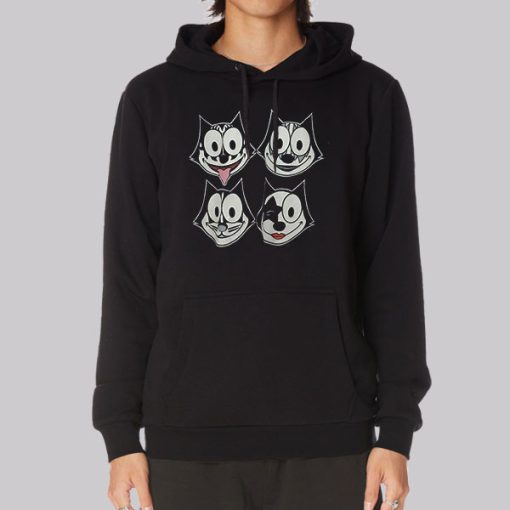 Vintage 90s Felix the Cat Hoodie