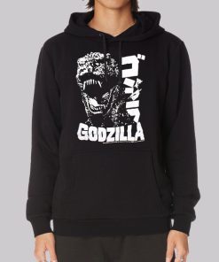 Vintage 90s Japanese Godzilla Hoodie