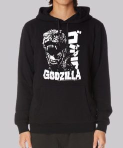 Vintage 90s Japanese Godzilla Hoodie 4