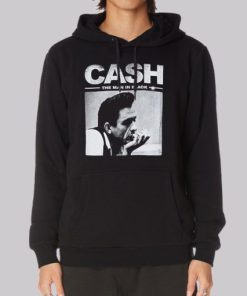 Vintage 90s Johnny Cash Hoodie 3 Vintage 90s Johnny Cash Hoodie 4