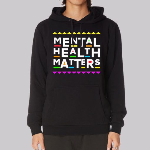 Vintage 90s Mental Health Matters Hoodie