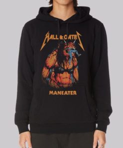 Vintage 90s Metal Beast Hall and Oates Maneater Hoodie 3 Vintage 90s Metal Beast Hall and Oates Maneater Hoodie 4