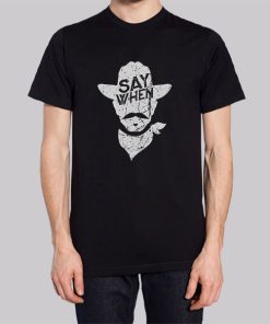 Vintage 90s Say When Hoodie 3