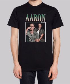 Vintage Actor Aaron Tveit Merch Hoodie 3